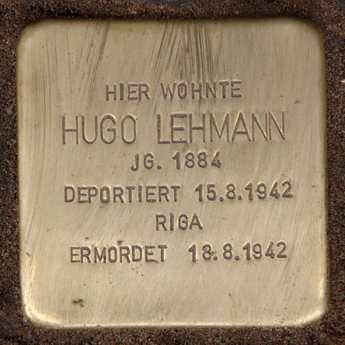 Stolpersteine Uhlandstrae 54 #4