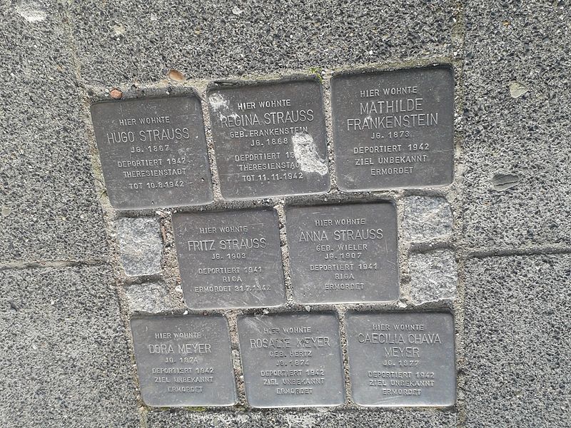 Stolpersteine Olfener Strae 10 #1