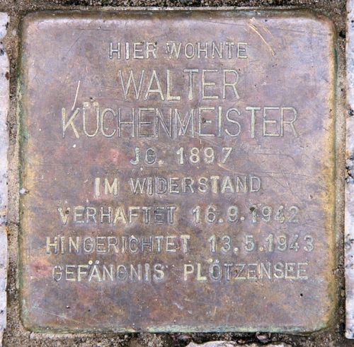 Stolpersteine Schsische Strae 63a #3