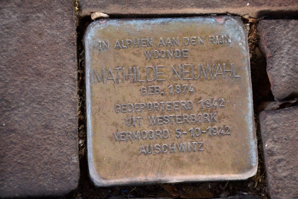 Stolpersteine Stadhuisplein 1 #3