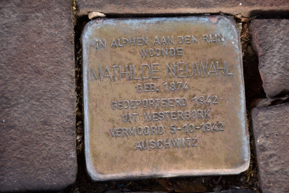 Stolpersteine Stadhuisplein #3