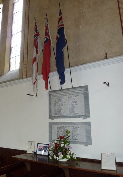 War Memorial St John the Apostle Church