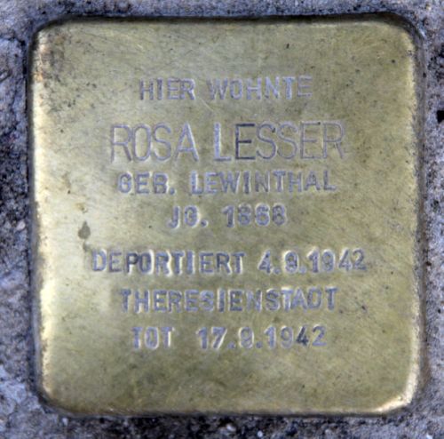 Stolpersteine Passauer Strae 3 #2