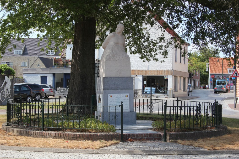 Oorlogsmonument Machelen-aan-de-Leie #1