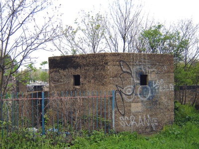 Tankversperring en Bunker Wick Lane #2