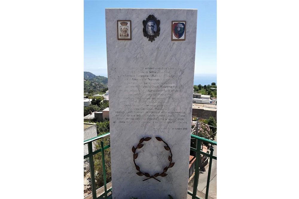 Gedenkteken artilleriekapitein Guido Malaspina Estense #1