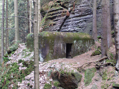 Benešova Line - Type 37 Casemate Labka Stran
