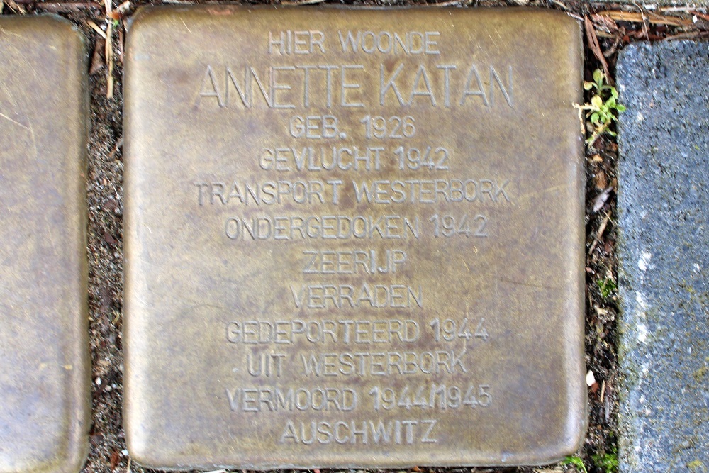 Stolpersteine Paul Gabriëlstraat 135 #3