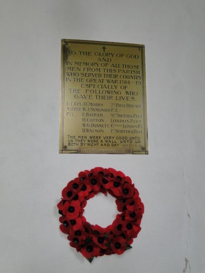 War Memorial St. Nicholas Church #1