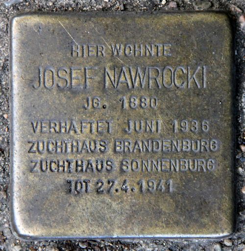 Stolperstein Straburger Strae 24 #2