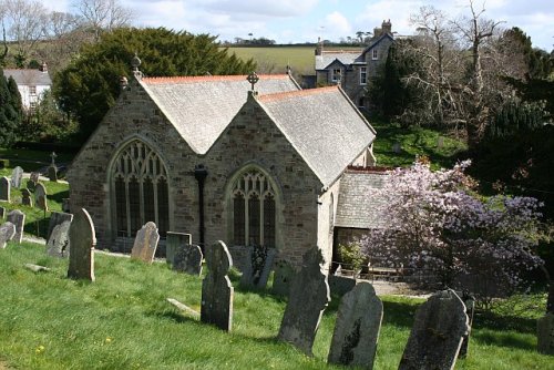 Commonwealth War Graves St. Feock Church Cemetery