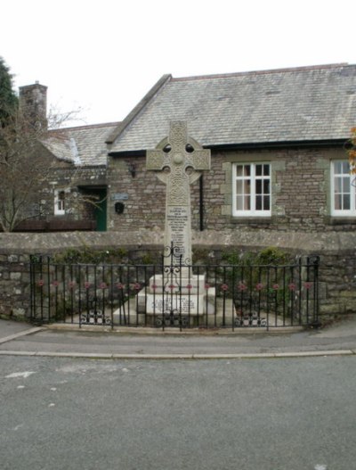 Oorlogsmonument Coity #1