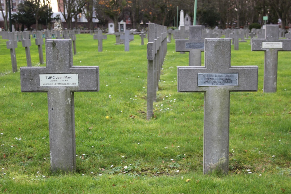 Franse Oorlogsgraven Lige Begraafplaats Robermont #3