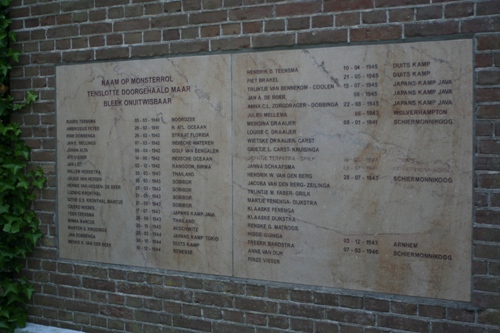 War Memorial Schiermonnikoog #1