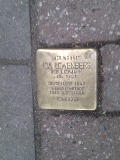 Stumbling Stones Eppendorfer Baum 11 #2
