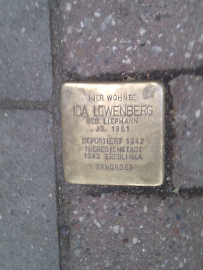 Stolpersteine Eppendorfer Baum 11 #2