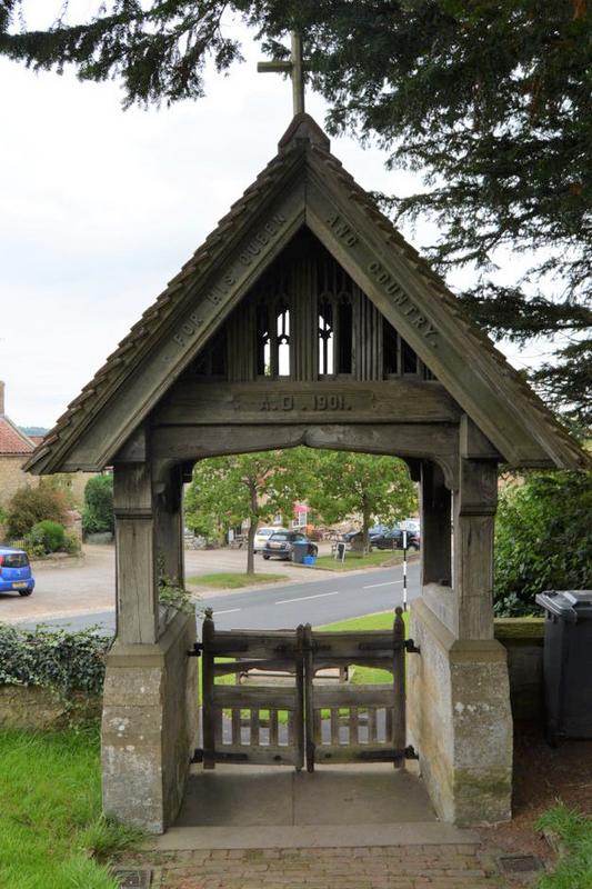 Memorial Lychgate Captain Stephen Frederick Wombwell