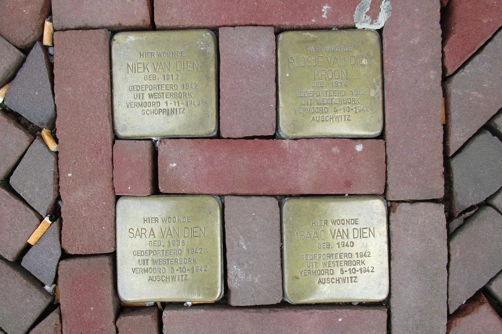 Stolpersteine Van Mandersloostraat 98 #1