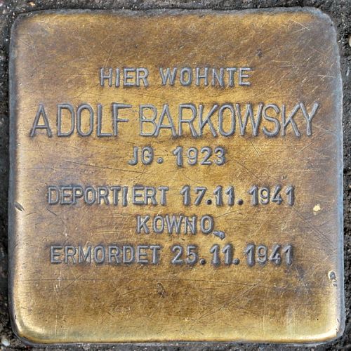 Stumbling Stones Reinickendorfer Straße 77