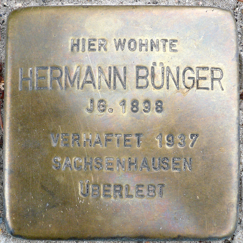 Stolperstein Bremer Strae 57