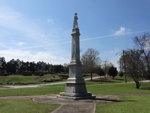 Monument Veteranen Confederates Spalding County #1