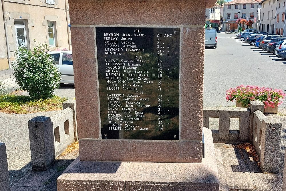 War Memorial Chevrières #3