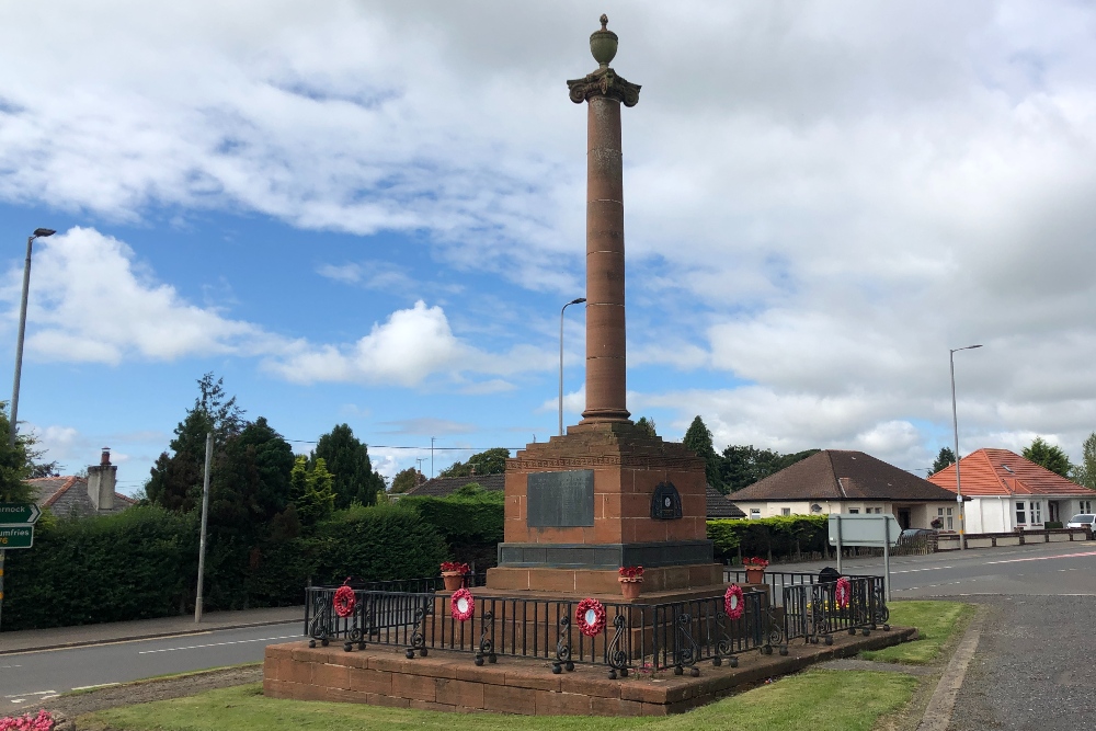 Oorlogsmonument Mauchline #1