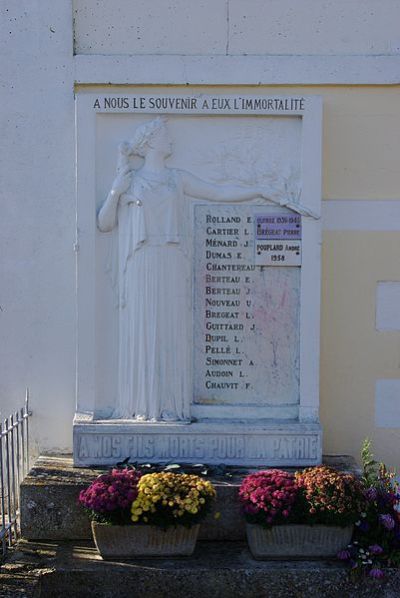 Oorlogsmonument Juillaguet