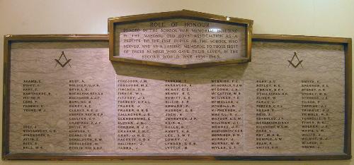 Oorlogsmonument Freemasons Hall