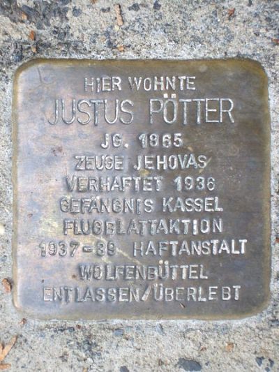 Stolpersteine Wahlershuser Strae 26 #2