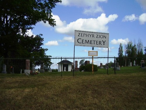 Oorlogsgraf van het Gemenebest Mount Zion Cemetery #1