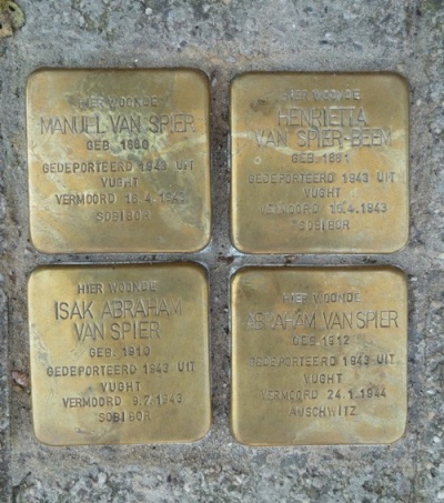 Stolpersteine Nieuwstraat 42 #2