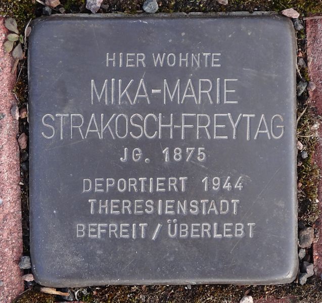 Stolperstein Weimarer Straße 145