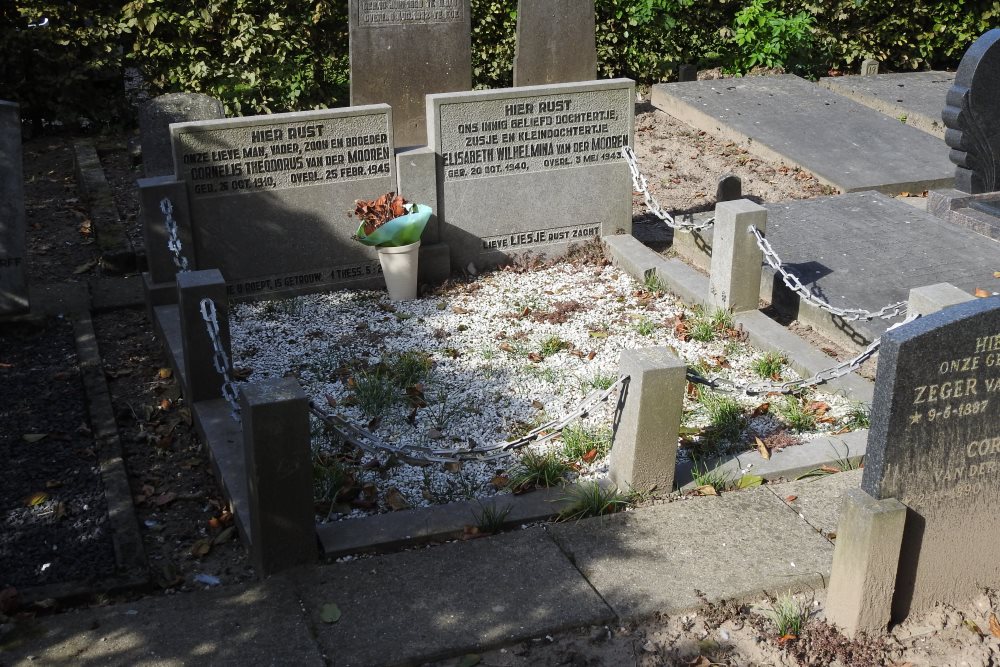 Dutch War Grave Protestant Cemetery Uitwijk #2
