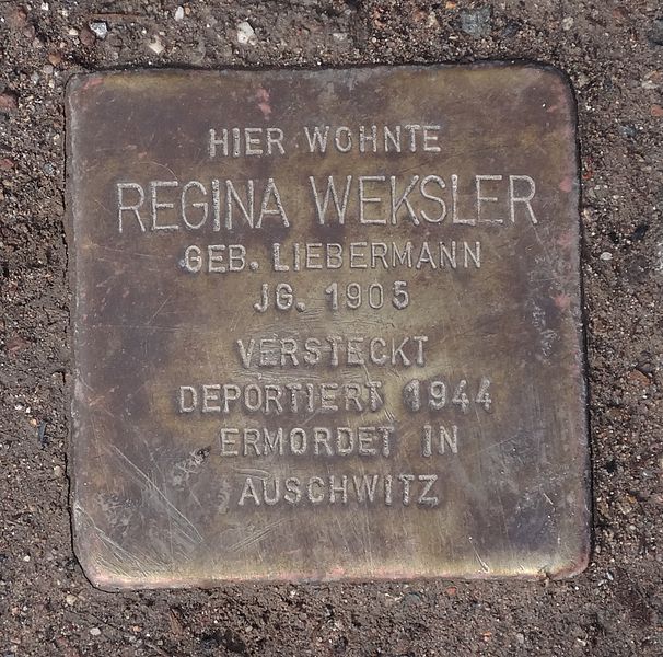 Stumbling Stone Friedrichstraße 20