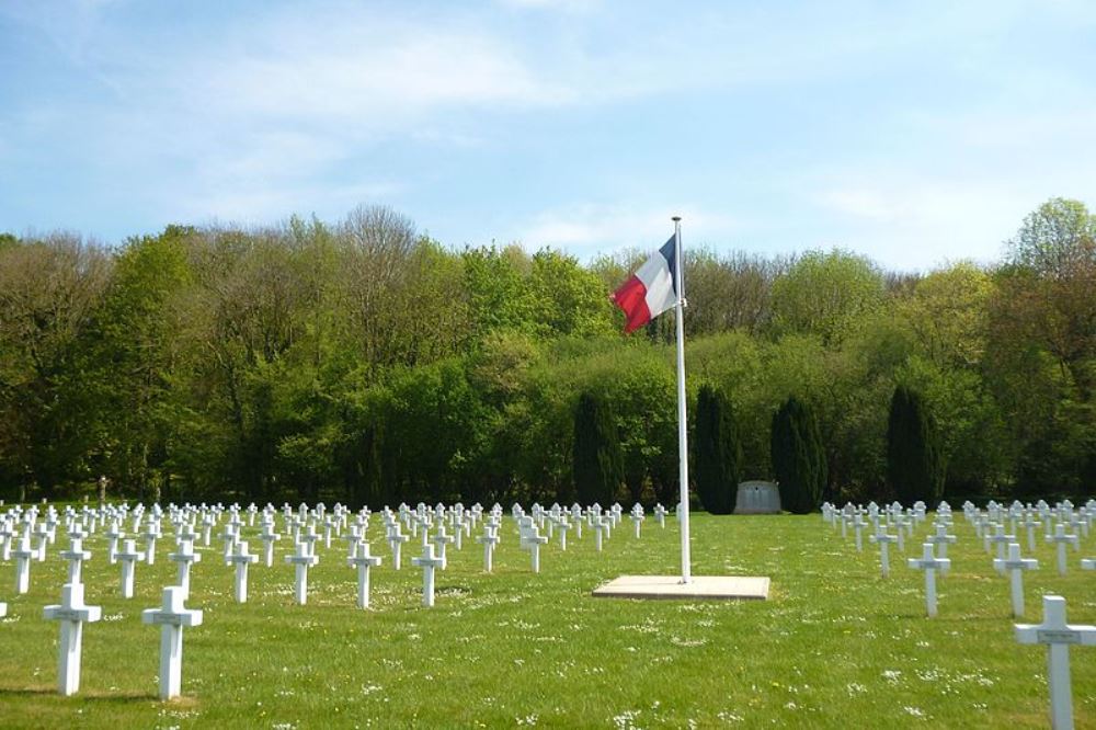 Franse Oorlogsbegraafplaats Dompierre #1