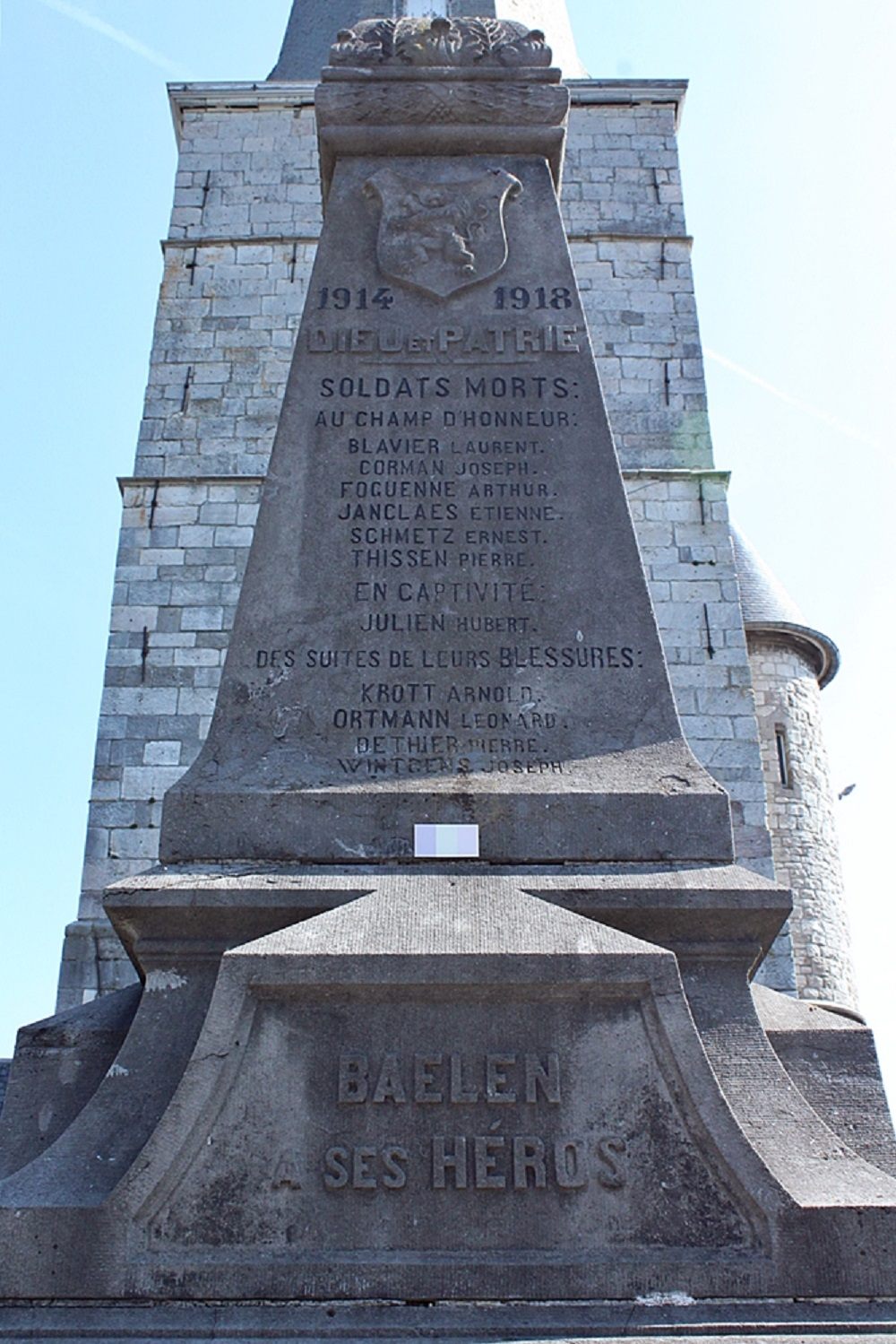 War Monument Baelen #2