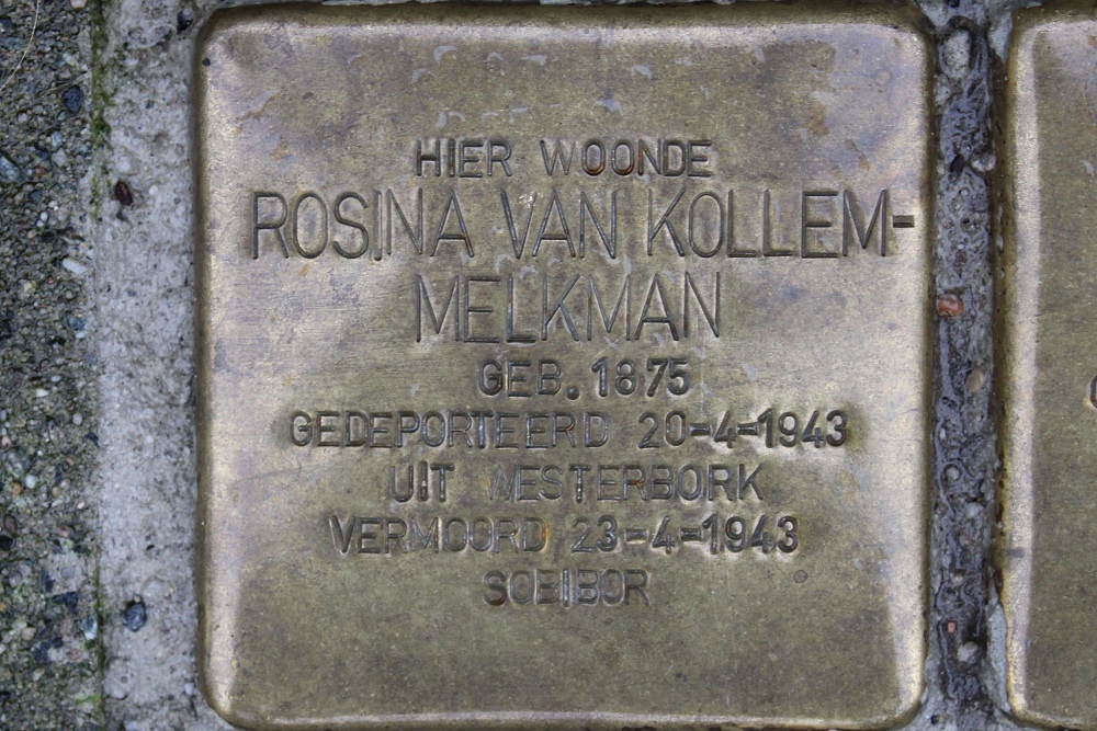 Stolpersteine Keizer Ottostraat 28 #2