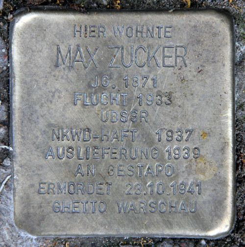 Stolperstein Dernburgstrae 57