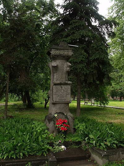 Mass Grave Soviet Tankers Hnivan #1