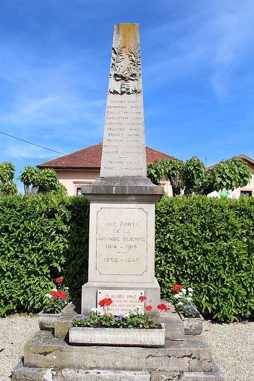 Monument Eerste Wereldoorlog Saint-André-le-Bouchoux #1