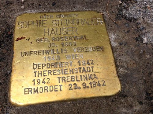 Stolpersteine Schweizer Straße 35 #1