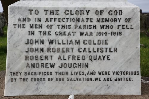 War Memorial Jurby #3