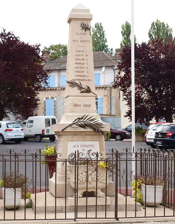 Oorlogsmonument Malay-le-Grand