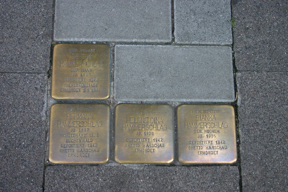 Stumbling Stones Emmernstrasse 28