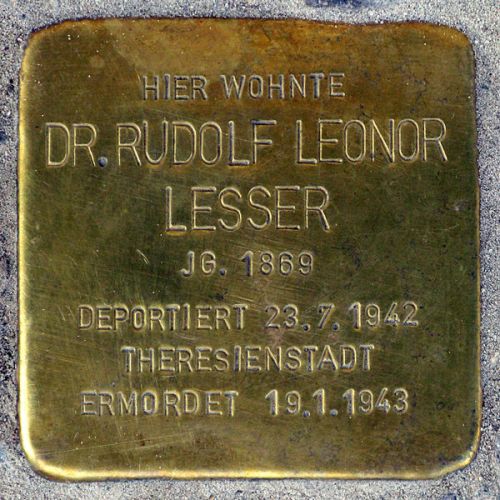 Stolpersteine Klingelhferstrae 18 #2