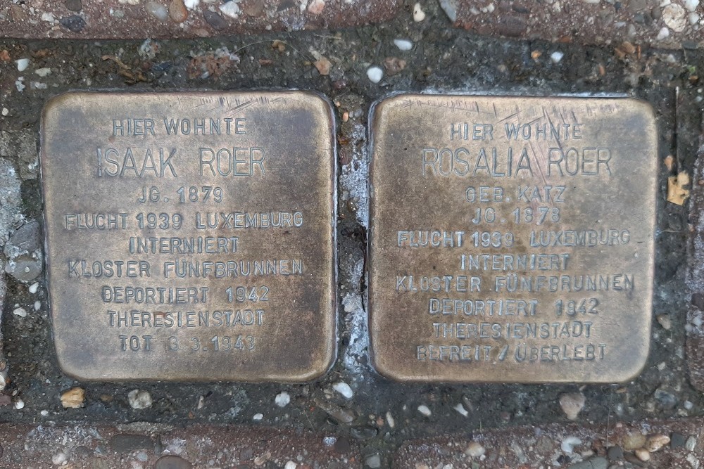 Stolpersteine Aachener Strae 14-16 #3