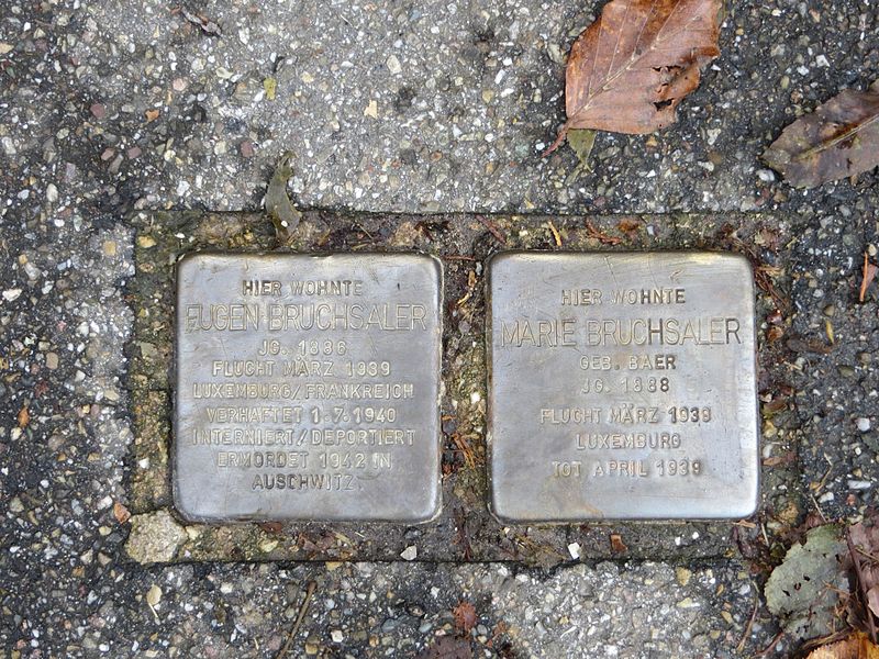 Stolpersteine Gunzenbachstraße 8 #1