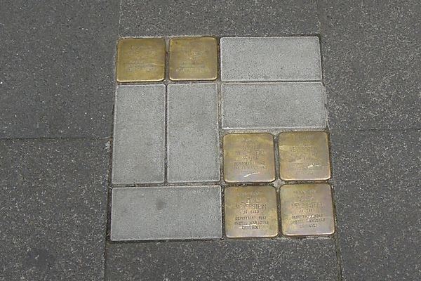 Stolpersteine Obere-Masch-Strae 10 #1