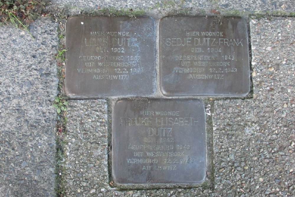 Stolpersteine Bleekerstraat 19b